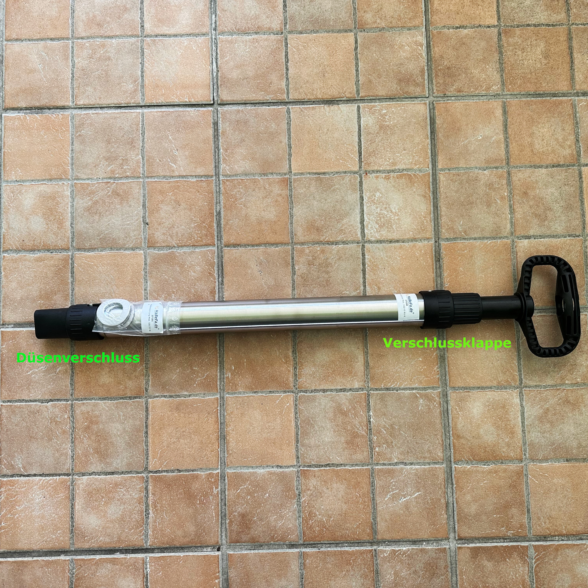 Mörtelspritze für 750ml mit Stahlgehäuse und Kunststoff-Griff - Modell 500/50 NU-K – Artikelnummer 27100